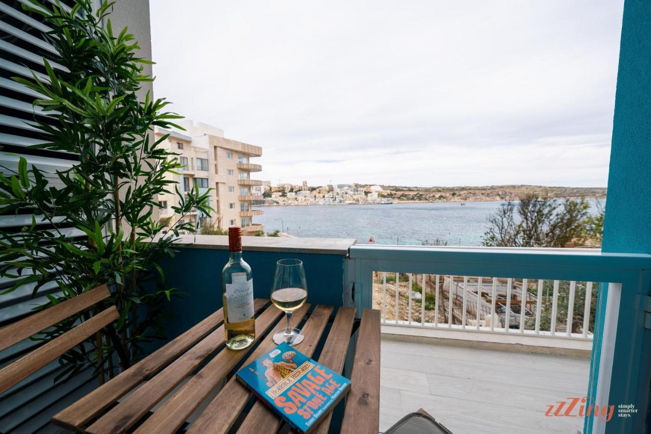 Seashore Stays - Stunning Apartments Right By The Sea St. Paul's Bay Dış mekan fotoğraf